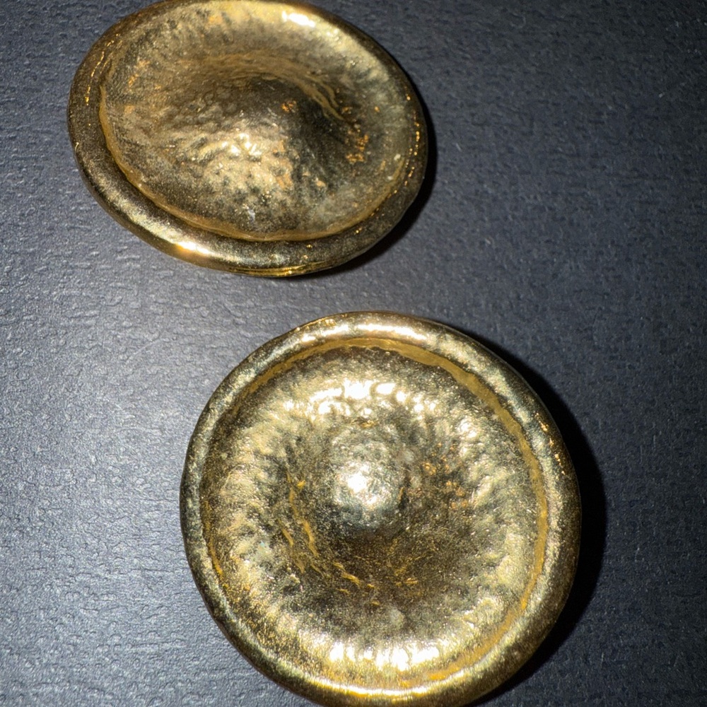 Elegant Gold-Tone Earrings
